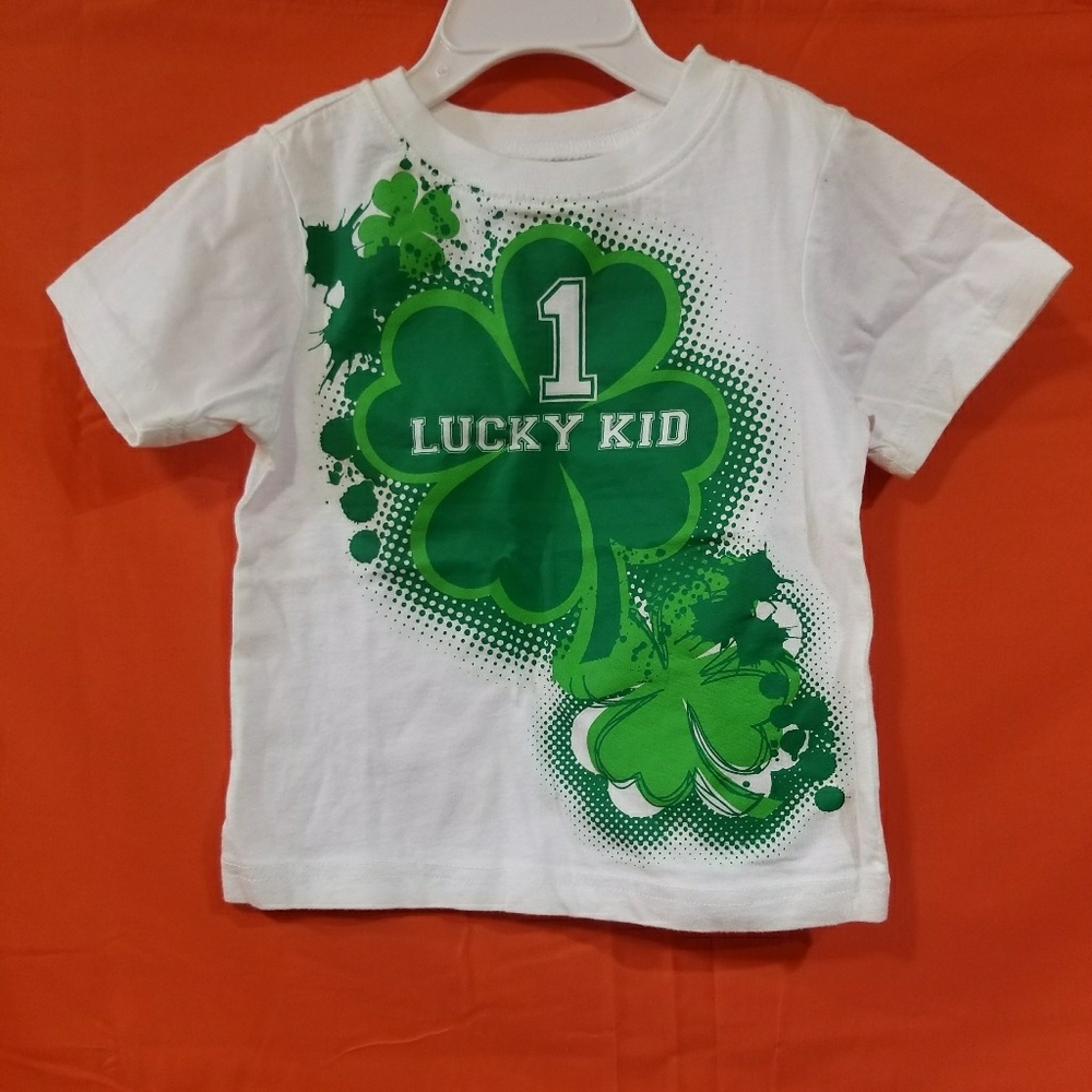 1 Lucky Kid St. Patrick's Day Short sleeve Tee